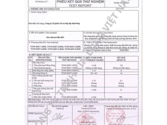 Chứng Nhận Kim Long